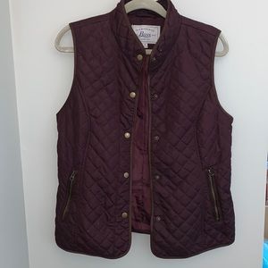 Bass Burgundy Vest